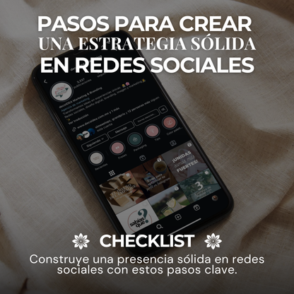 Checklist Pasos para Crear una Estrategia Sólida en Redes Sociales